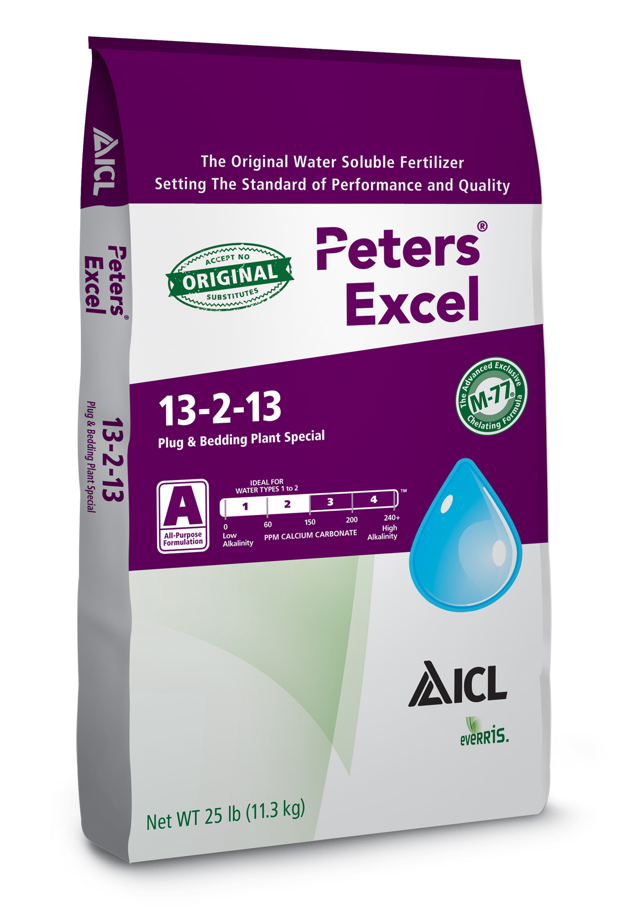 Peters Excel 13-2-13 Plug & Bedding Plant Special 25 lb Bag - Water Soluble Fertilizer